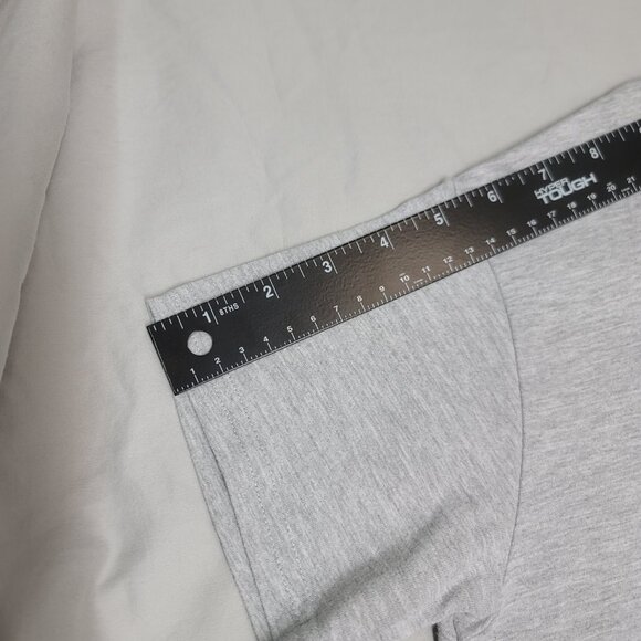 Cardin McCoy gray tshirt (Size L) 'Always Be Yourself Unless..' graphic on back - Picture 9 of 10